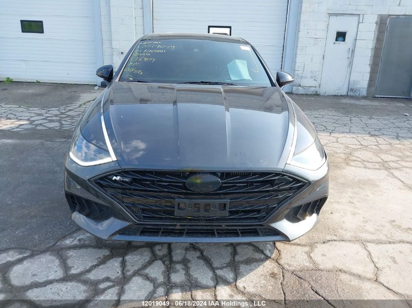2021 Hyundai Sonata N Line VIN: 5NPEK4JC3MH126409 Lot: 12019049