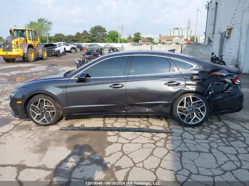 2021 Hyundai Sonata N Line VIN: 5NPEK4JC3MH126409 Lot: 12019049