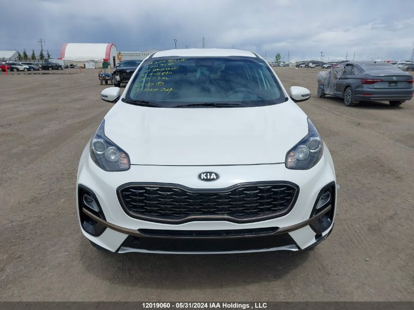 2021 Kia Sportage VIN: KNDPMCAC0M7928840 Lot: 12019060