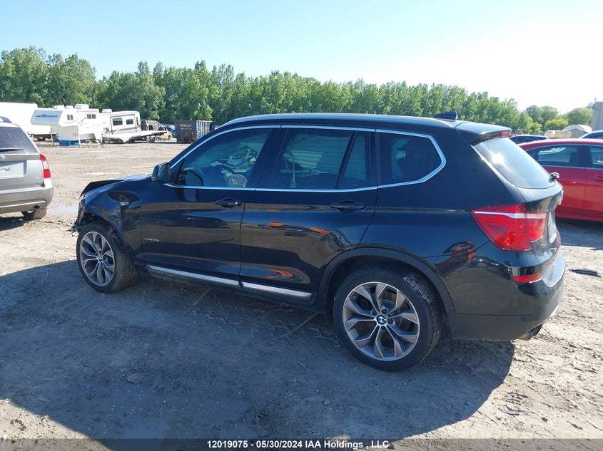 2017 BMW X3 VIN: 5UXWX9C38H0W66503 Lot: 12019075