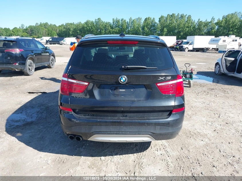 2017 BMW X3 VIN: 5UXWX9C38H0W66503 Lot: 12019075