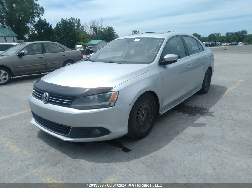 2013 Volkswagen Jetta Tdi VIN: 3VW3L7AJ2DM426793 Lot: 12019089