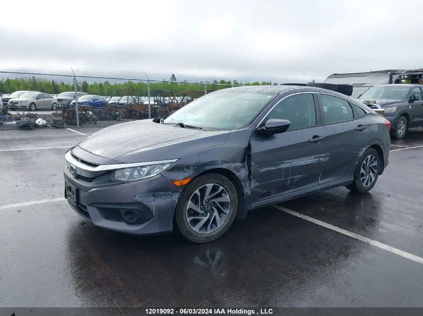 2018 Honda Civic Sedan VIN: 2HGFC2F64JH038905 Lot: 12019092