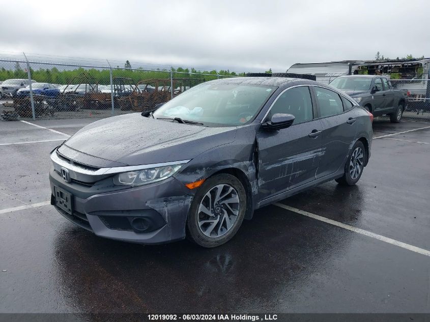 2018 Honda Civic Sedan VIN: 2HGFC2F64JH038905 Lot: 12019092