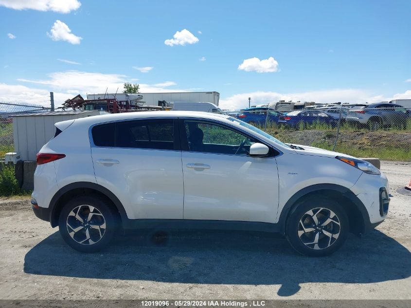 2021 Kia Sportage VIN: KNDPMCAC9M7910675 Lot: 12019096