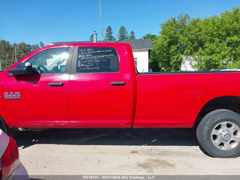 2016 Ram 3500 Slt VIN: 3C63R3HL1GG220845 Lot: 12019101