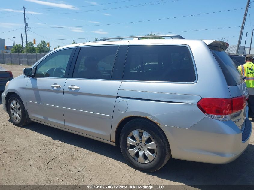 2010 Honda Odyssey Ex VIN: 5FNRL3H51AB503751 Lot: 12019102