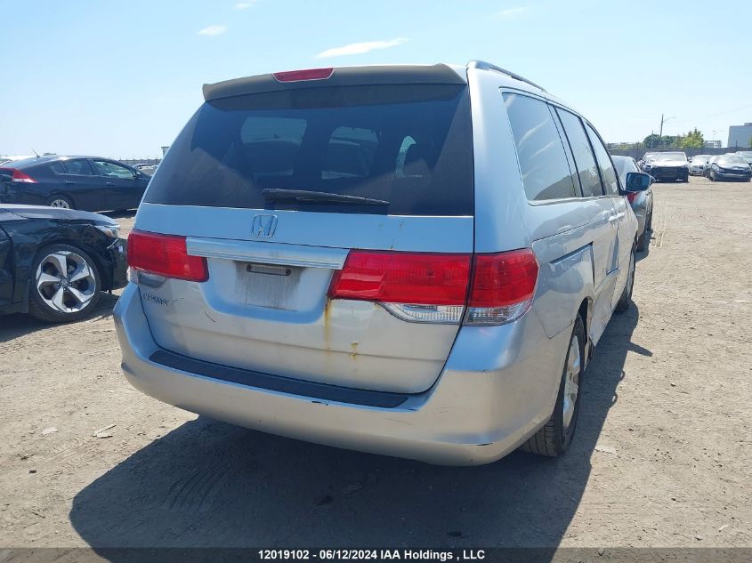 2010 Honda Odyssey Ex VIN: 5FNRL3H51AB503751 Lot: 12019102