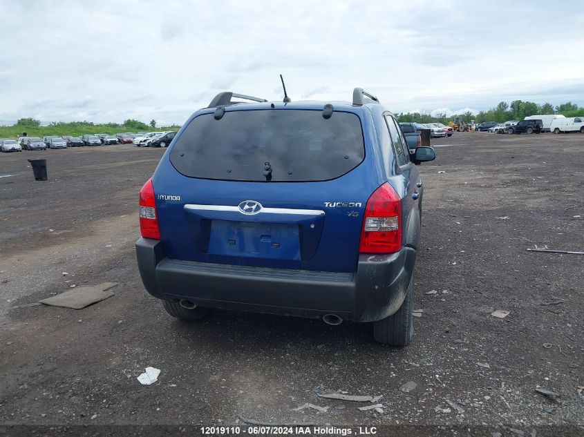 2007 Hyundai Tucson VIN: KMBJM12D17U596278 Lot: 12019110