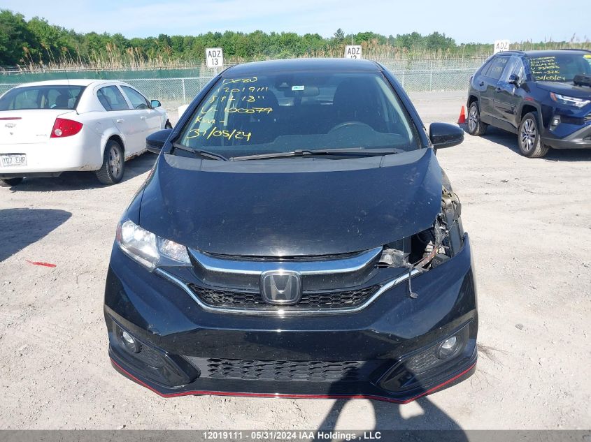2018 Honda Fit Sport VIN: 3HGGK5H62JM100079 Lot: 12019111