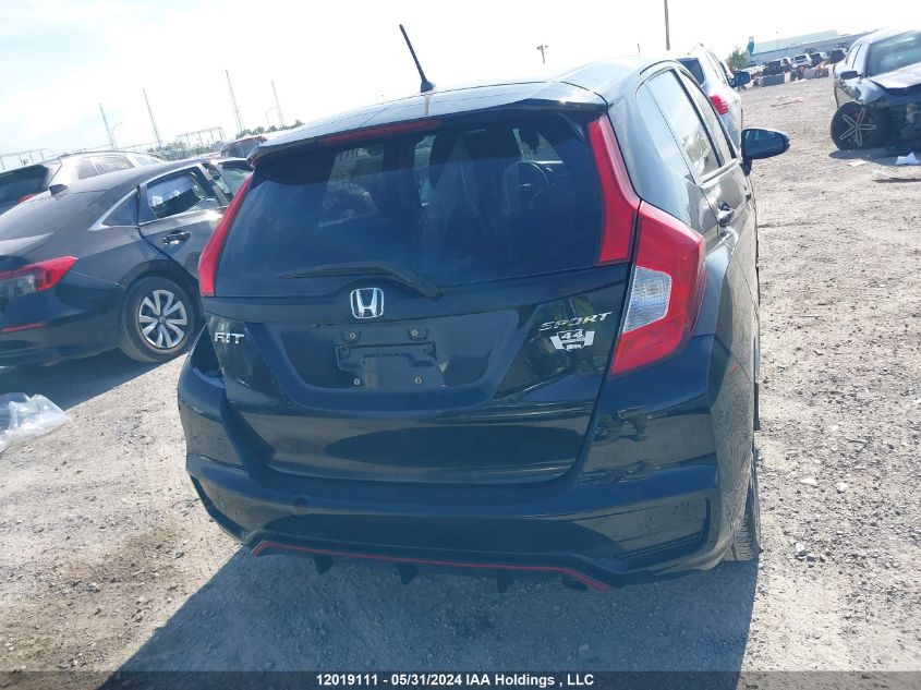 2018 Honda Fit Sport VIN: 3HGGK5H62JM100079 Lot: 12019111