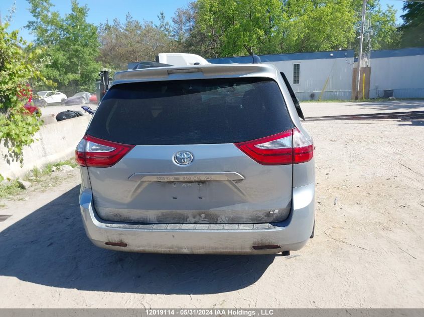 2017 Toyota Sienna Le 8 Passenger/Se 8 Passenger VIN: 5TDKZ3DC9HS888213 Lot: 12019114