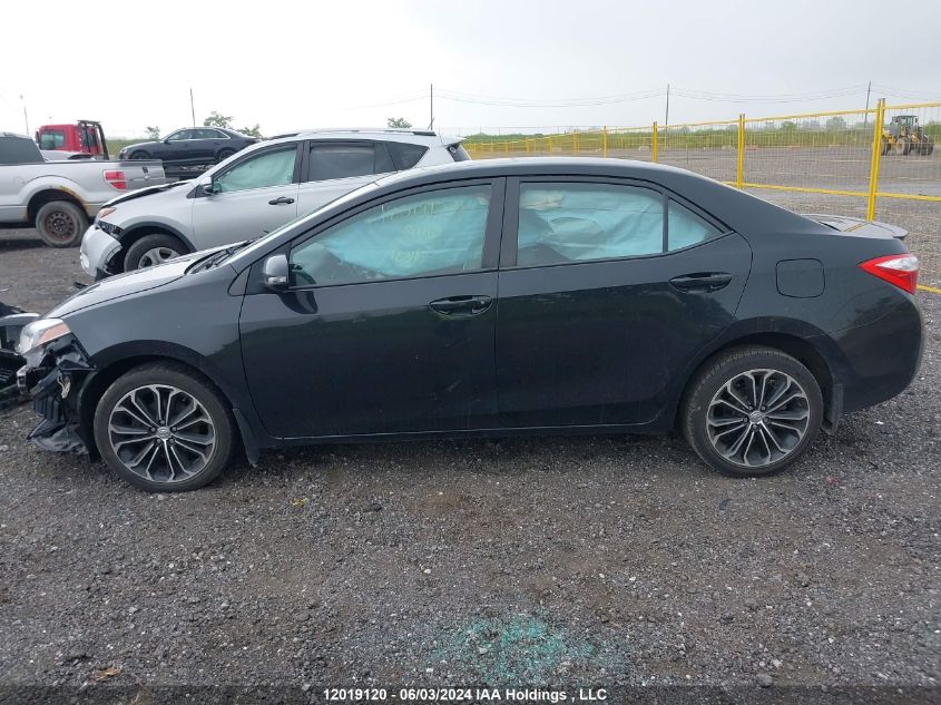 2014 Toyota Corolla Le VIN: 2T1BURHE9EC075276 Lot: 12019120