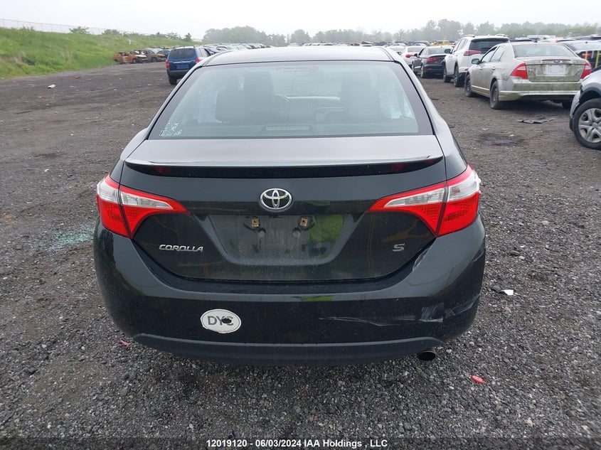 2014 Toyota Corolla Le VIN: 2T1BURHE9EC075276 Lot: 12019120