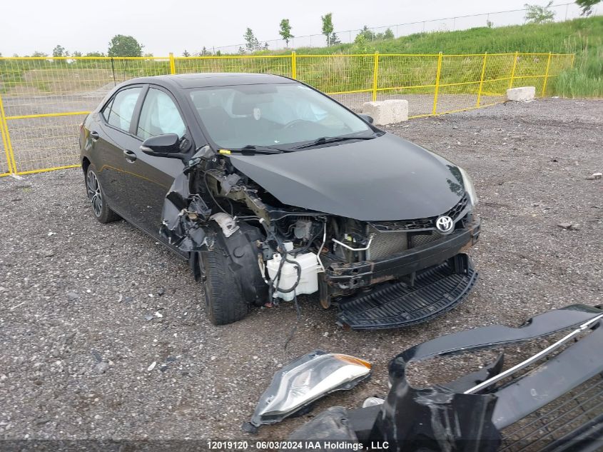 2014 Toyota Corolla Le VIN: 2T1BURHE9EC075276 Lot: 12019120