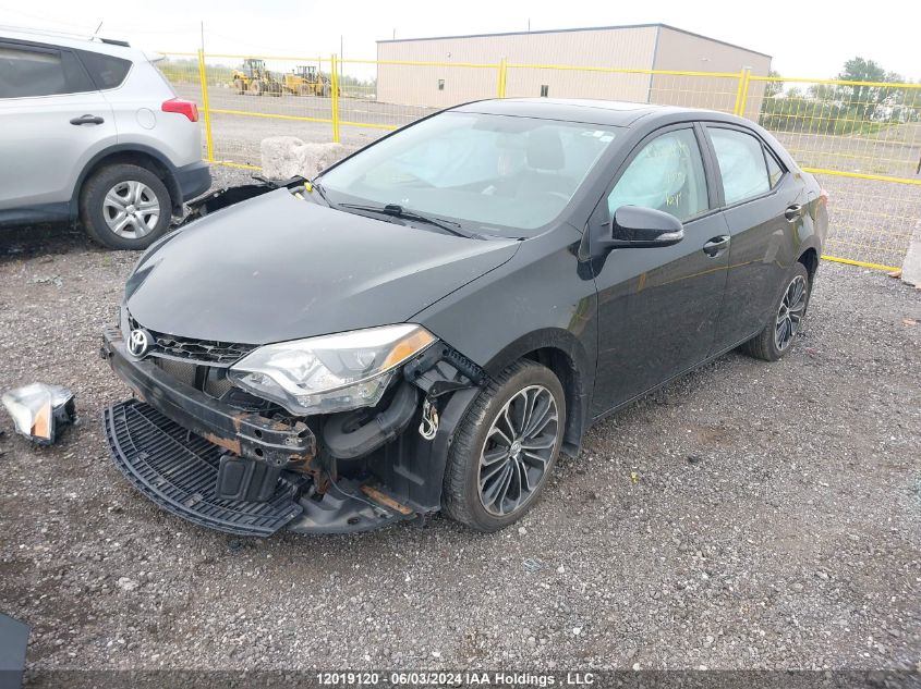 2014 Toyota Corolla Le VIN: 2T1BURHE9EC075276 Lot: 12019120