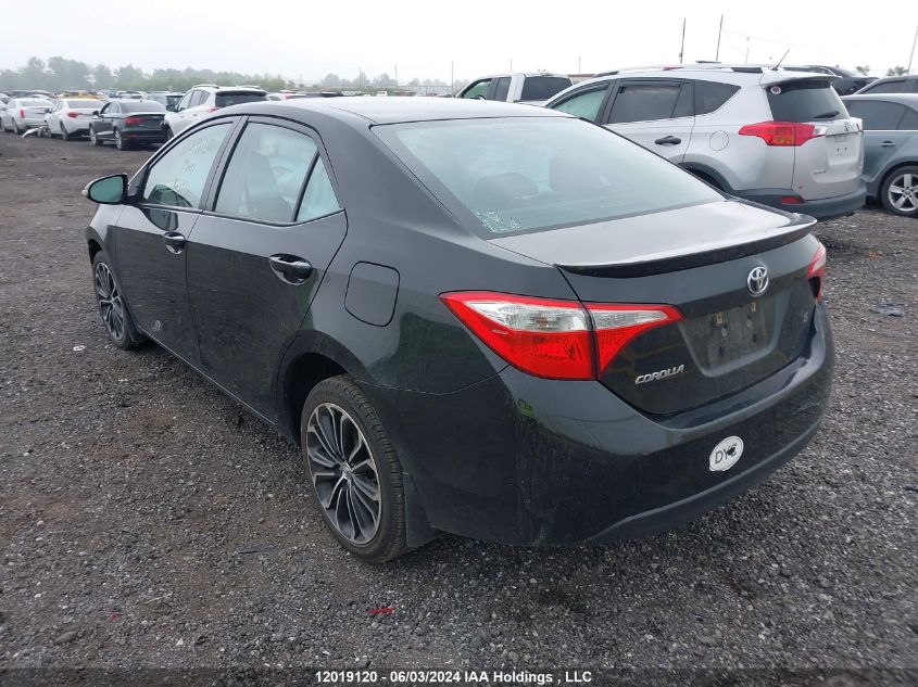 2014 Toyota Corolla Le VIN: 2T1BURHE9EC075276 Lot: 12019120