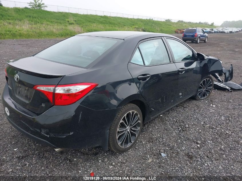 2014 Toyota Corolla Le VIN: 2T1BURHE9EC075276 Lot: 12019120