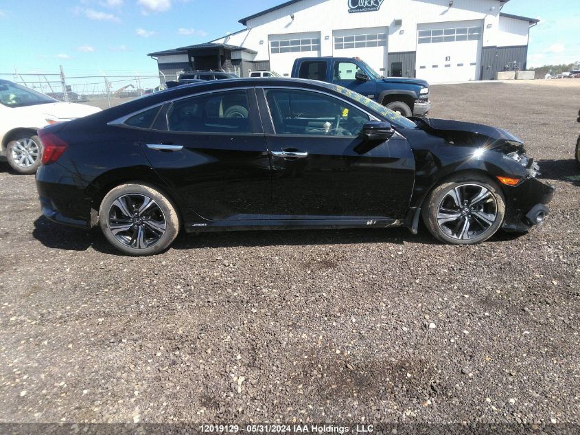 2017 Honda Civic Touring VIN: 2HGFC1F92HH106987 Lot: 12019129