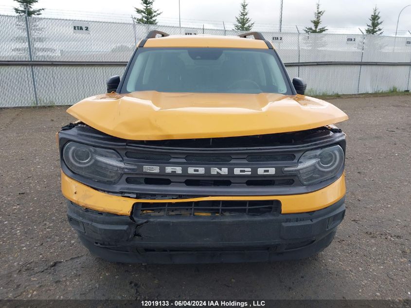 2023 Ford Bronco Sport Big Bend VIN: 3FMCR9B61PRE17318 Lot: 12019133