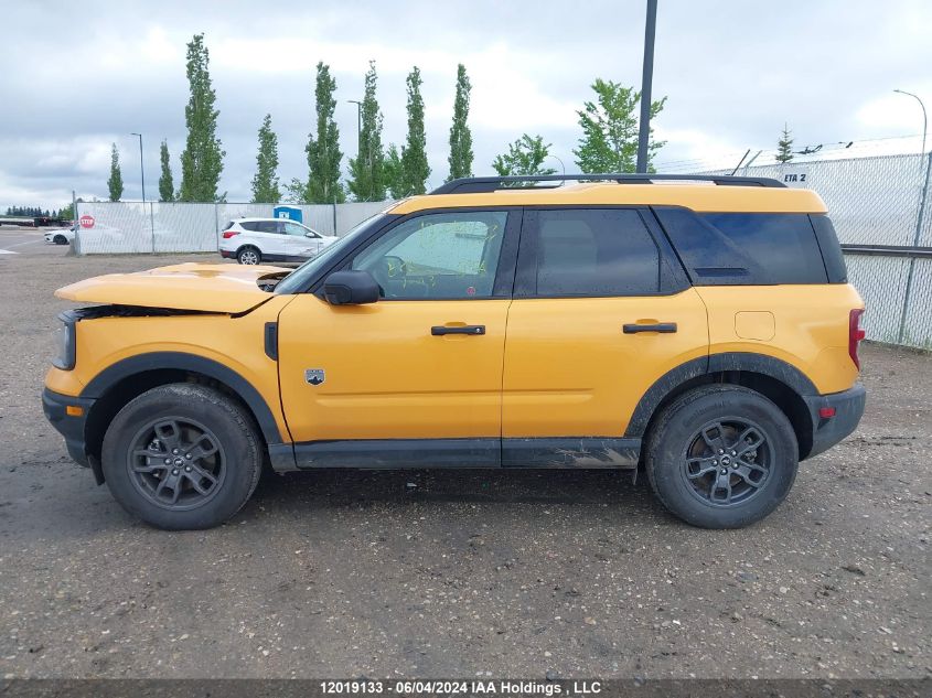2023 Ford Bronco Sport Big Bend VIN: 3FMCR9B61PRE17318 Lot: 12019133