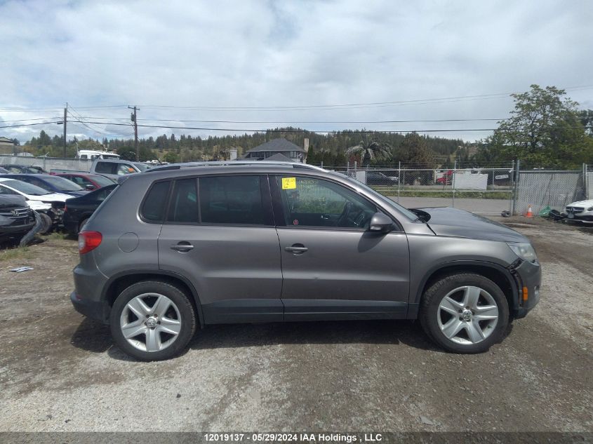 2011 Volkswagen Tiguan VIN: WVGBV7AX3BW535849 Lot: 12019137