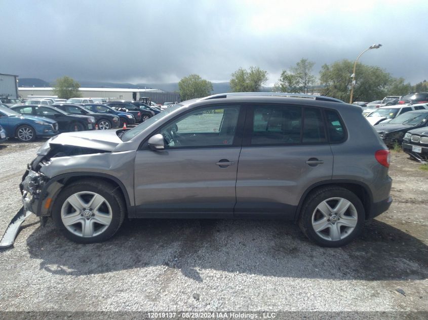 2011 Volkswagen Tiguan VIN: WVGBV7AX3BW535849 Lot: 12019137