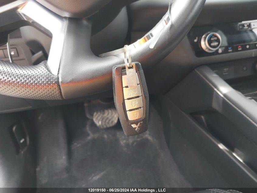 2022 Mitsubishi Outlander Se/Black Edition VIN: JA4J4UA81NZ601399 Lot: 12019150