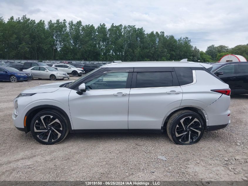 2022 Mitsubishi Outlander Se/Black Edition VIN: JA4J4UA81NZ601399 Lot: 12019150