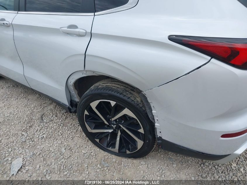 2022 Mitsubishi Outlander Se/Black Edition VIN: JA4J4UA81NZ601399 Lot: 12019150