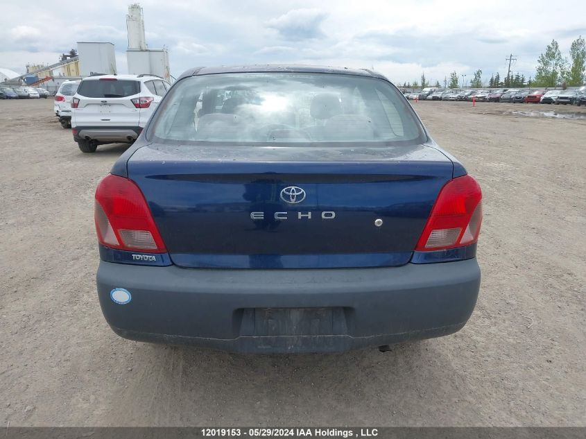 2002 Toyota Echo VIN: JTDAT123820230137 Lot: 12019153