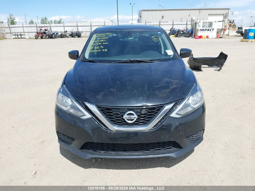 2016 Nissan Sentra VIN: 3N1AB7AP6GL673801 Lot: 12019155