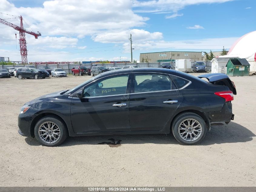 2016 Nissan Sentra VIN: 3N1AB7AP6GL673801 Lot: 12019155