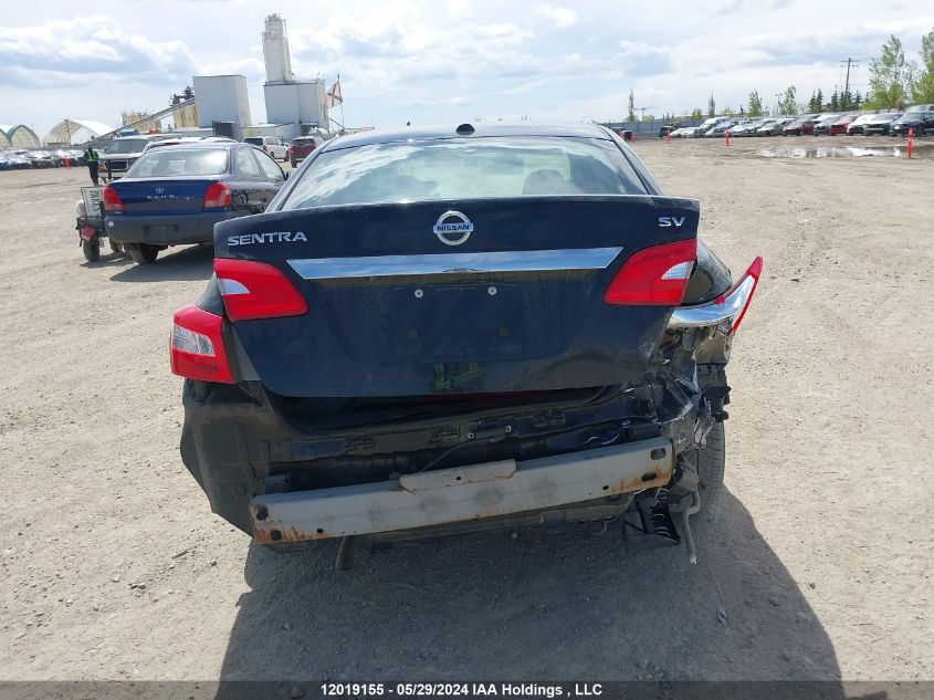 2016 Nissan Sentra VIN: 3N1AB7AP6GL673801 Lot: 12019155