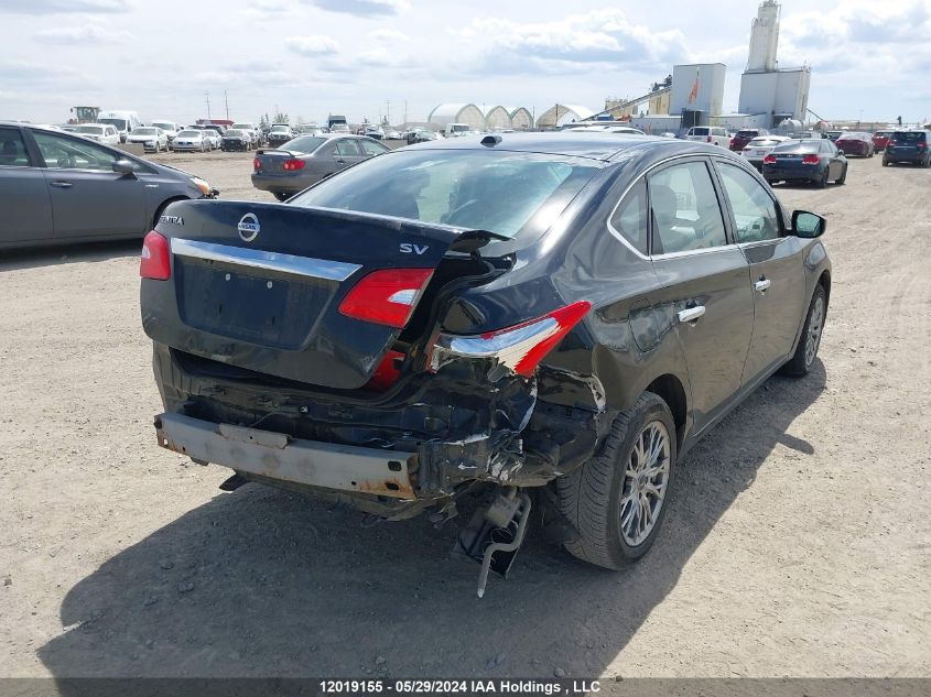 2016 Nissan Sentra VIN: 3N1AB7AP6GL673801 Lot: 12019155