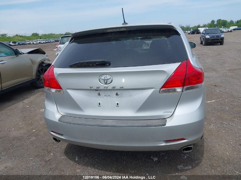 2010 Toyota Venza VIN: 4T3BK3BB0AU033306 Lot: 12019156