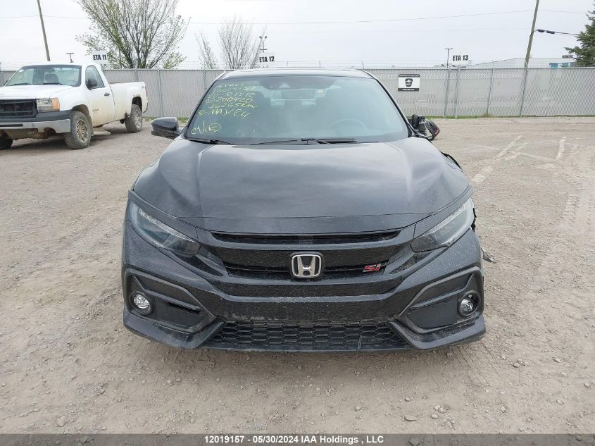 2020 Honda Civic Si Sedan VIN: 2HGFC1E55LH200420 Lot: 12019157