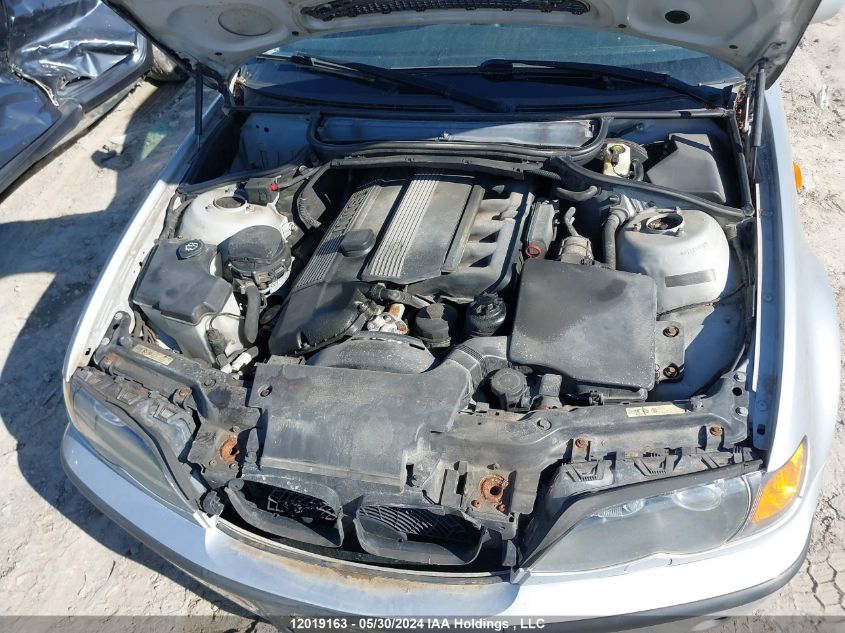 2002 BMW 325 I VIN: WBAEV33442PD55853 Lot: 12019163