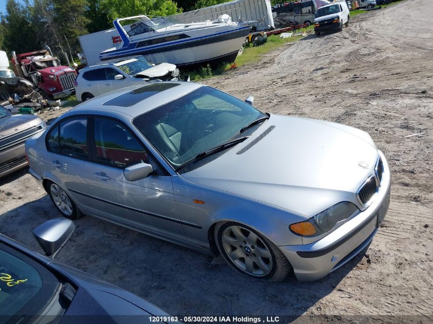 2002 BMW 325 I VIN: WBAEV33442PD55853 Lot: 12019163