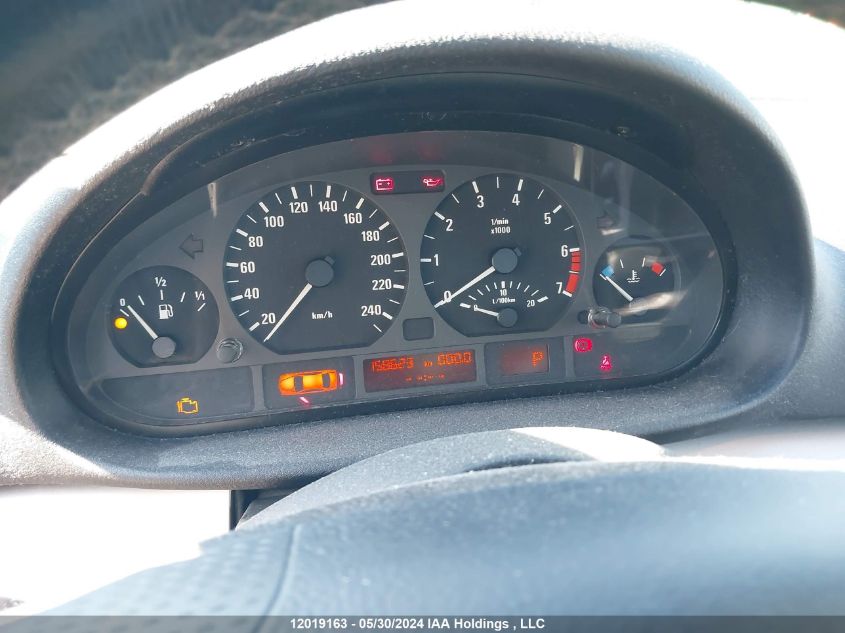 2002 BMW 325 I VIN: WBAEV33442PD55853 Lot: 12019163