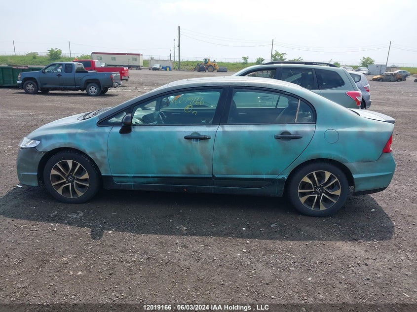 2009 Honda Civic Lx-S VIN: 2HGFA15699H020090 Lot: 12019166