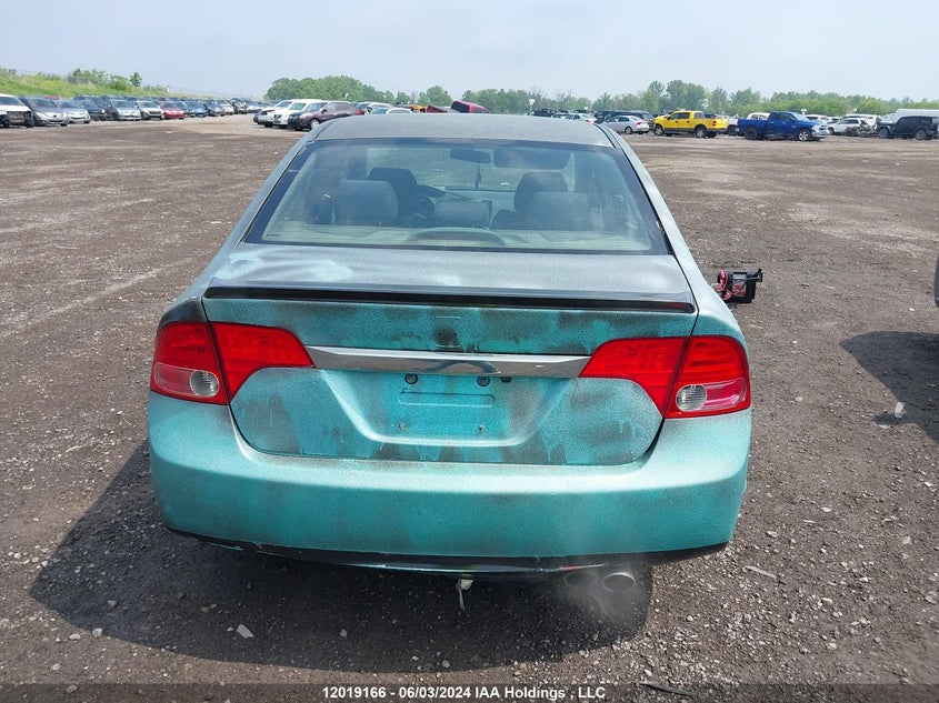 2009 Honda Civic Lx-S VIN: 2HGFA15699H020090 Lot: 12019166