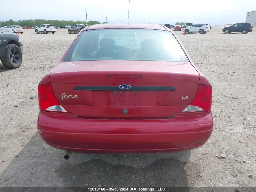 2000 Ford Focus Lx VIN: 1FAFP33P6YW344964 Lot: 12019168