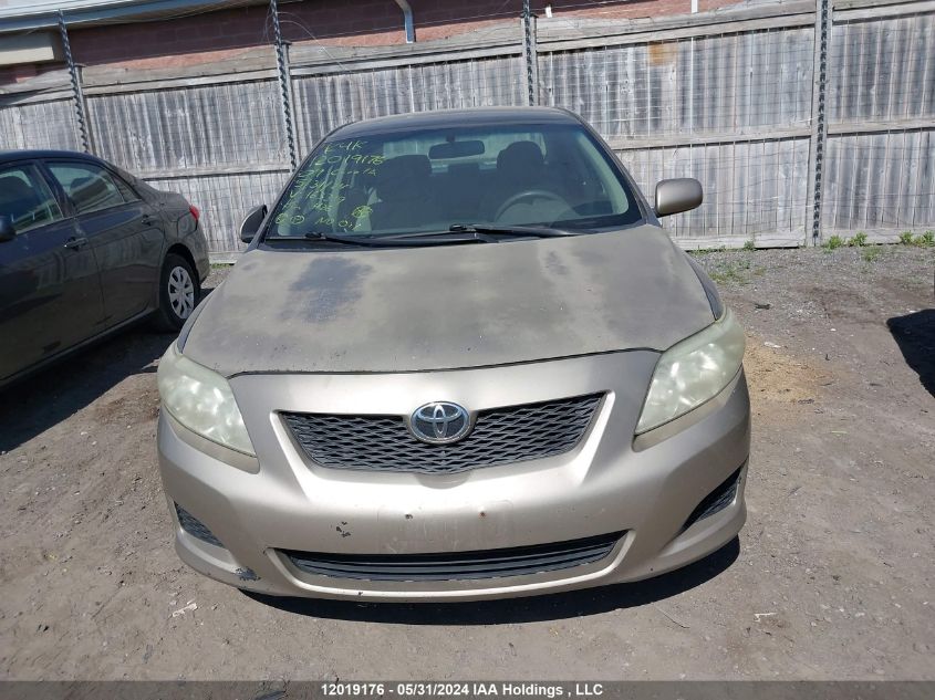 2009 Toyota Corolla Ce VIN: 2T1BU40E89C163319 Lot: 12019176