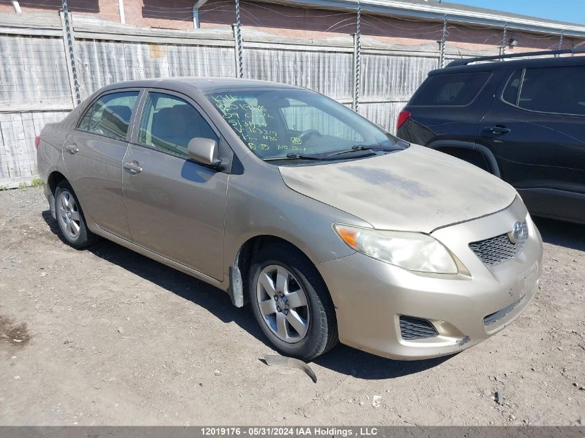 2009 Toyota Corolla Ce VIN: 2T1BU40E89C163319 Lot: 12019176