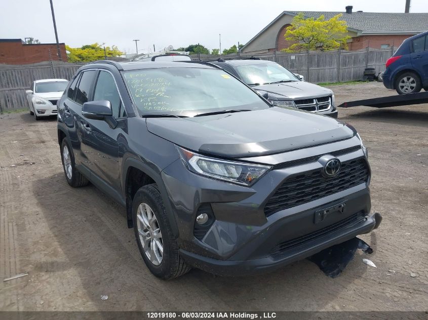 2019 Toyota Rav4 Xle VIN: 2T3R1RFV9KW002484 Lot: 12019180