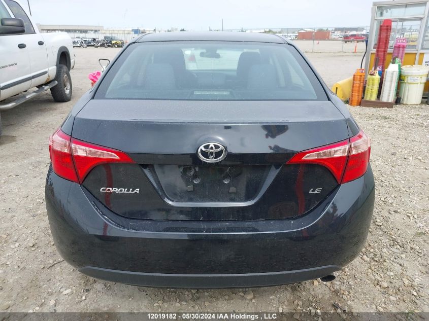 2018 Toyota Corolla Le VIN: 2T1BURHE0JC107204 Lot: 12019182