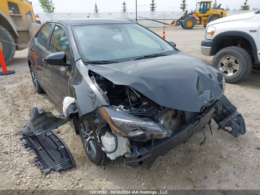 2018 Toyota Corolla Le VIN: 2T1BURHE0JC107204 Lot: 12019182