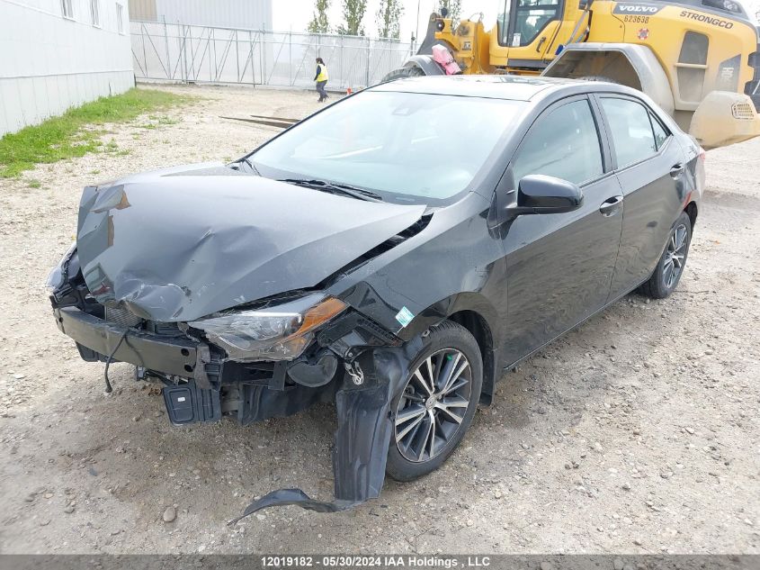 2018 Toyota Corolla Le VIN: 2T1BURHE0JC107204 Lot: 12019182