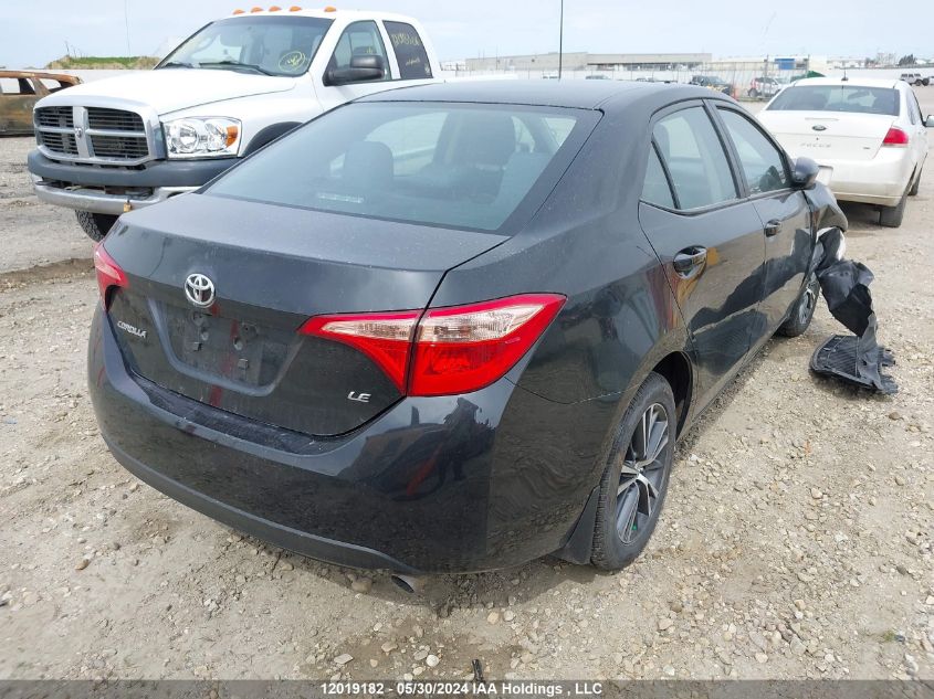 2018 Toyota Corolla Le VIN: 2T1BURHE0JC107204 Lot: 12019182